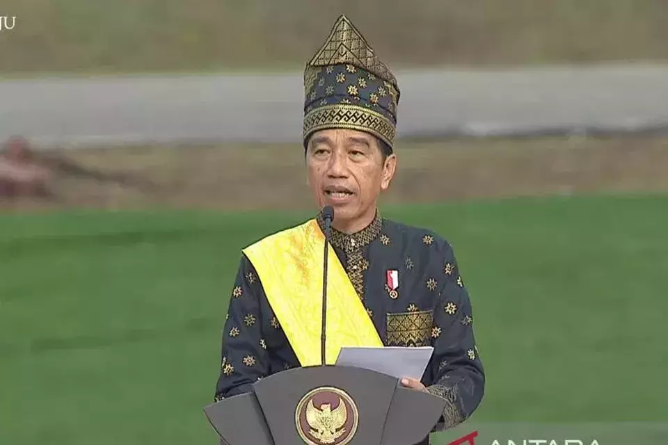 Jokowi Serukan Perdamaian Global dan Reklamasi Aset Strategis di Hari Lahir Pancasila